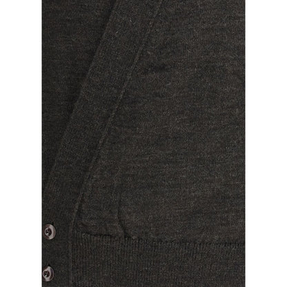 Brown Marabou Cardigan