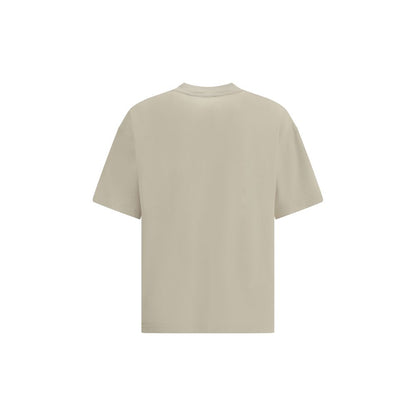 Beige Cotton T-Shirt