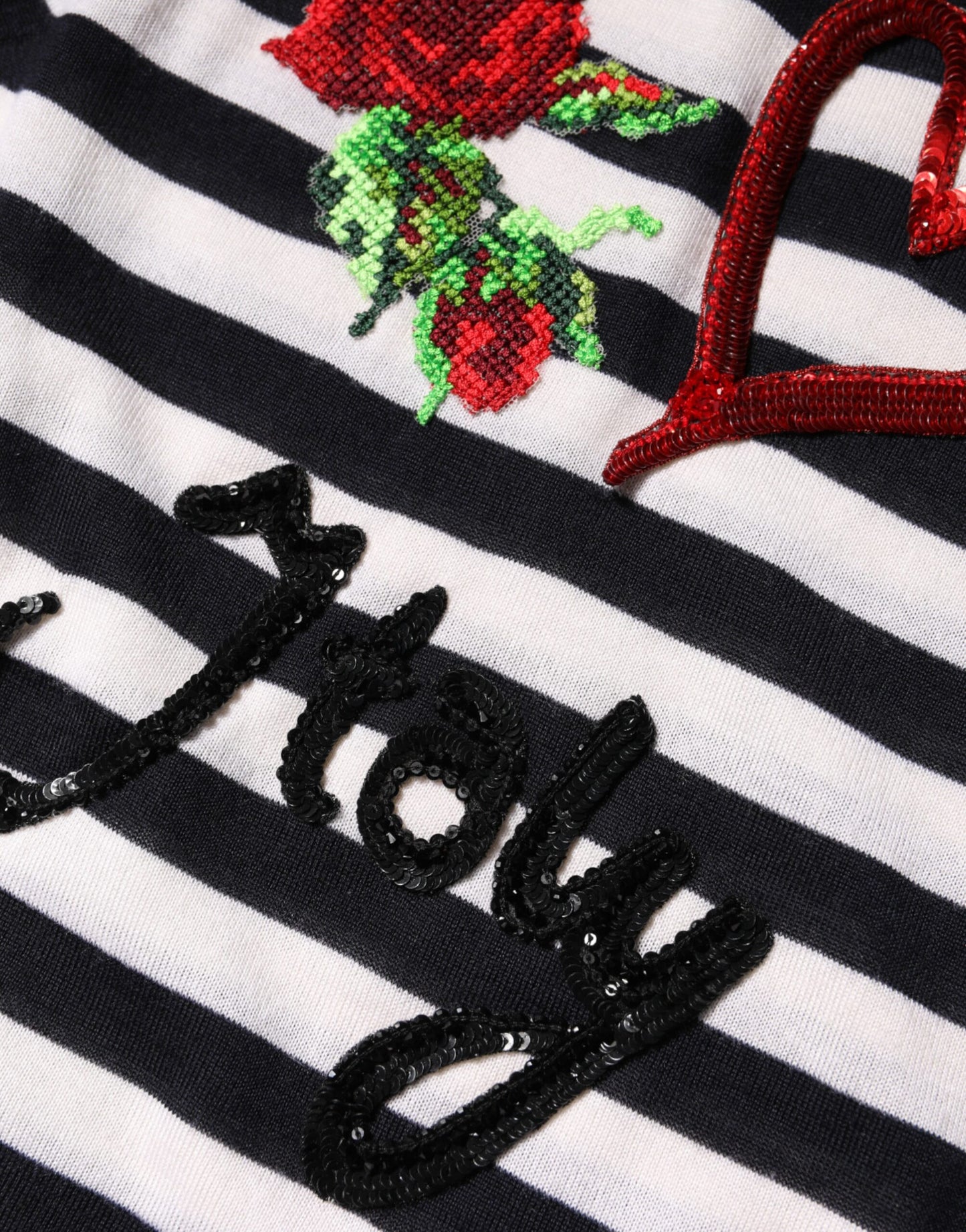 Black White Cashmere Silk Sleeveless Top