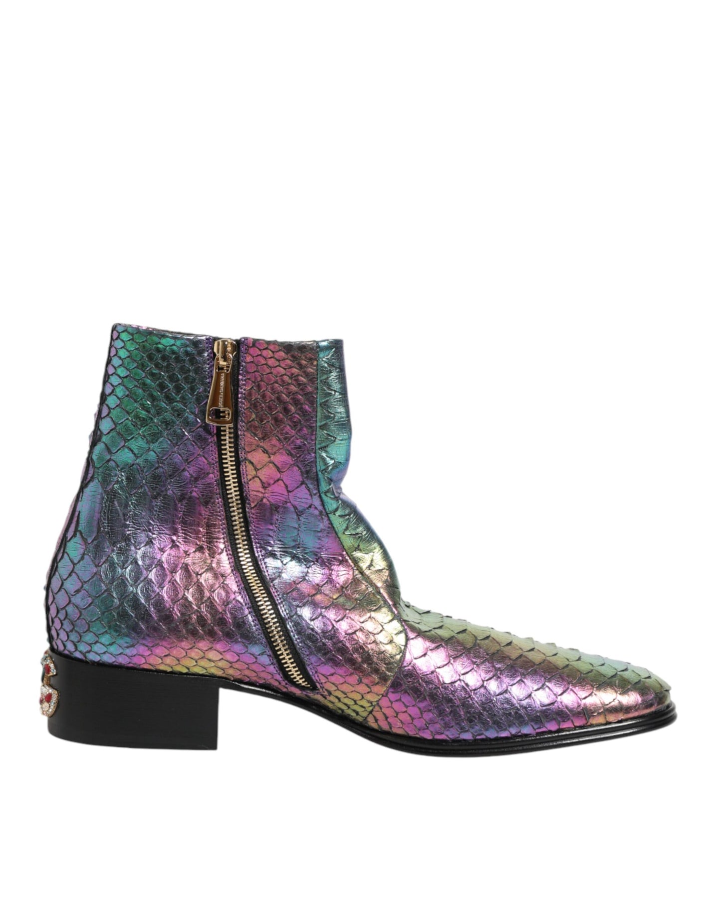 Multicolor Chelsea Short Ankle Boots Shoes