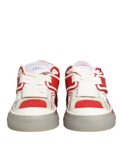 Multicolor Leather Custom 2.Zero Sneakers Shoes