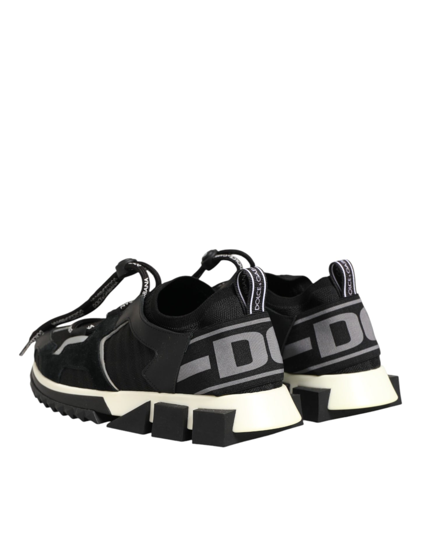 Black Mesh Sorrento Trekking Sneakers Shoes
