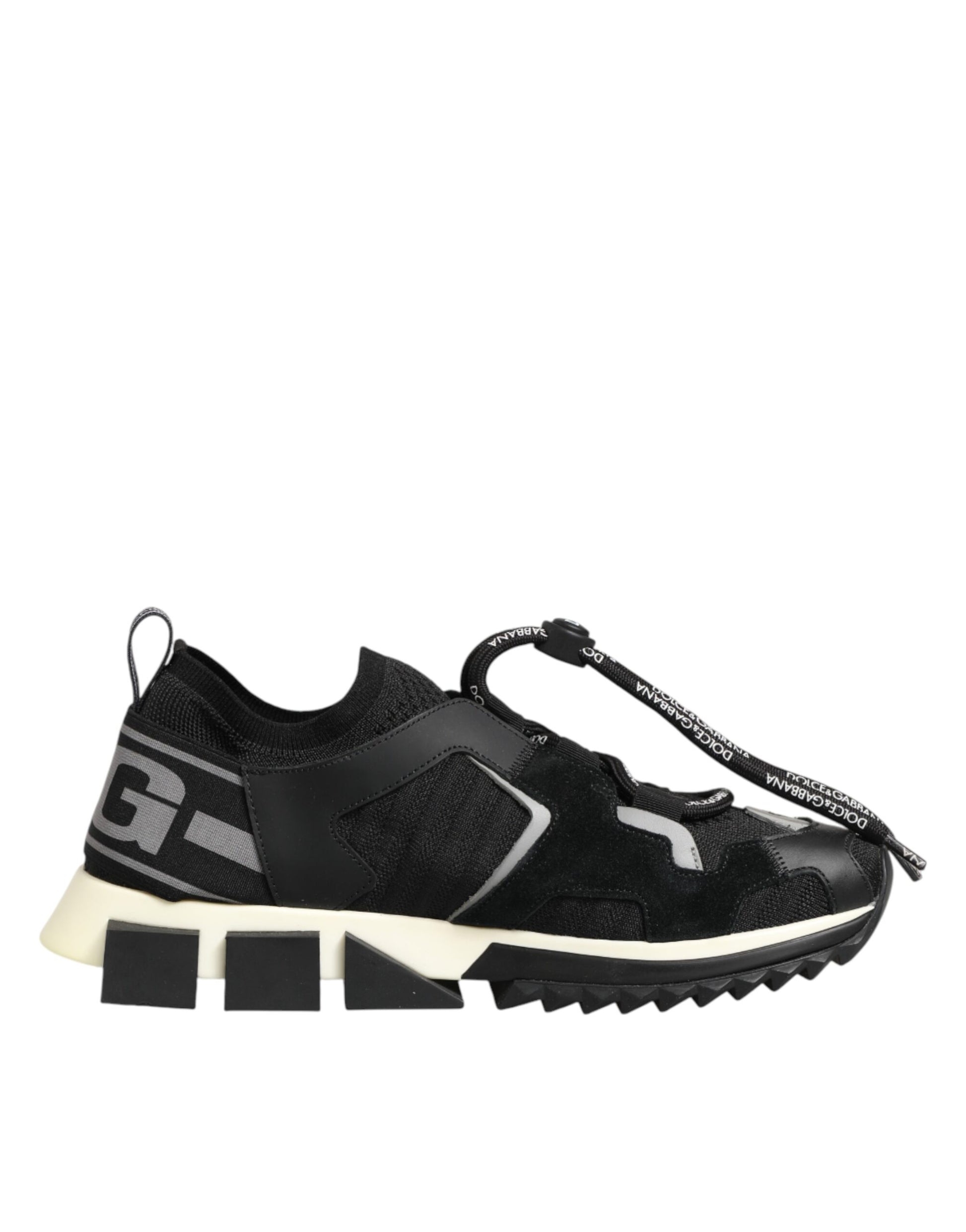 Black Mesh Sorrento Trekking Sneakers Shoes