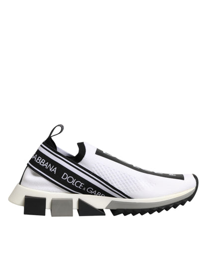 White Logo Low Top Sorrento Sneakers Shoes