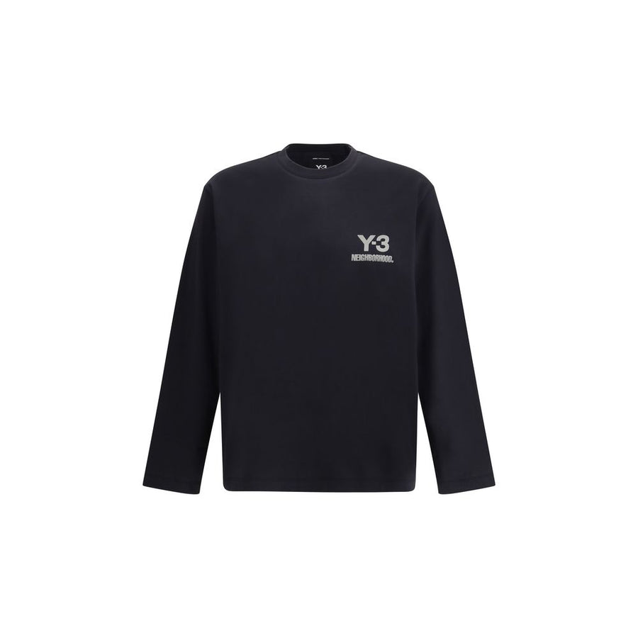 Black Cotton Longsleeve Shirt