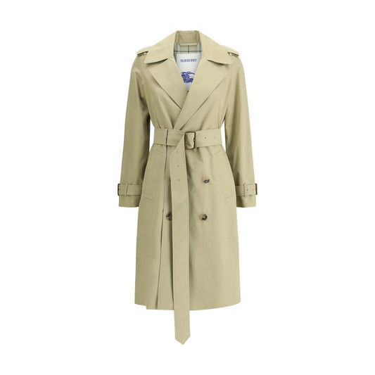 Beige Cotton Trench Coat