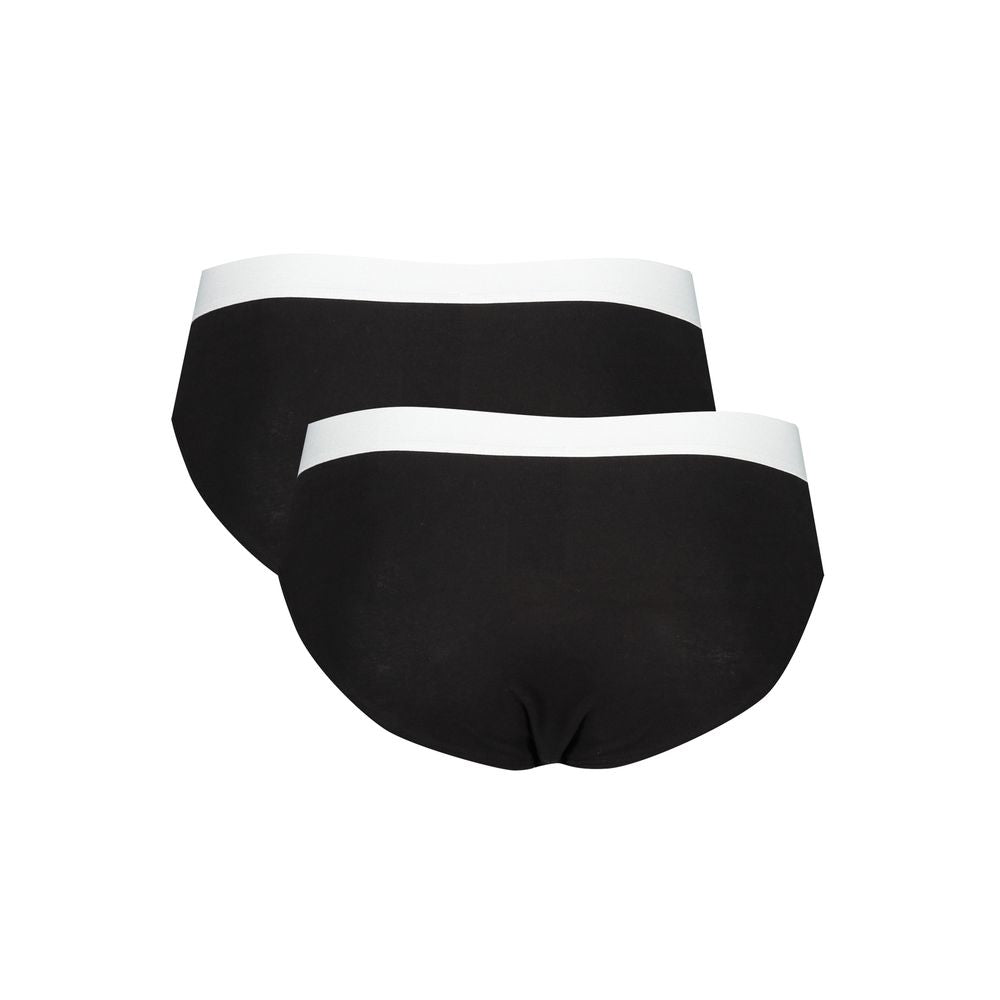 Black Cotton Men's Brief