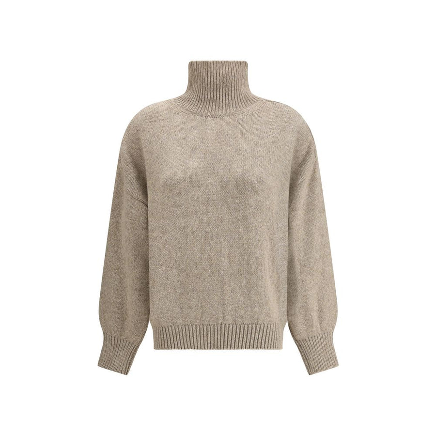 Beige Cashmere Cashmere Sweater
