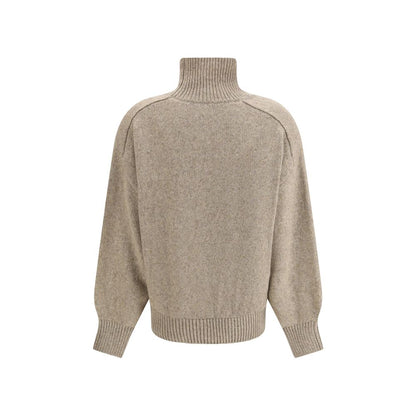 Beige Cashmere Cashmere Sweater