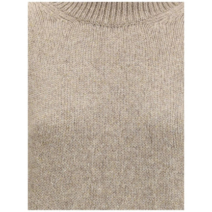 Beige Cashmere Cashmere Sweater