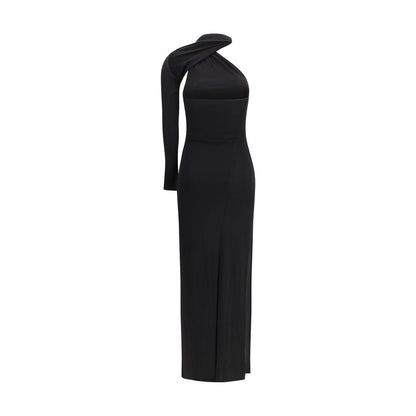 Black Viscose Cocktail Dress