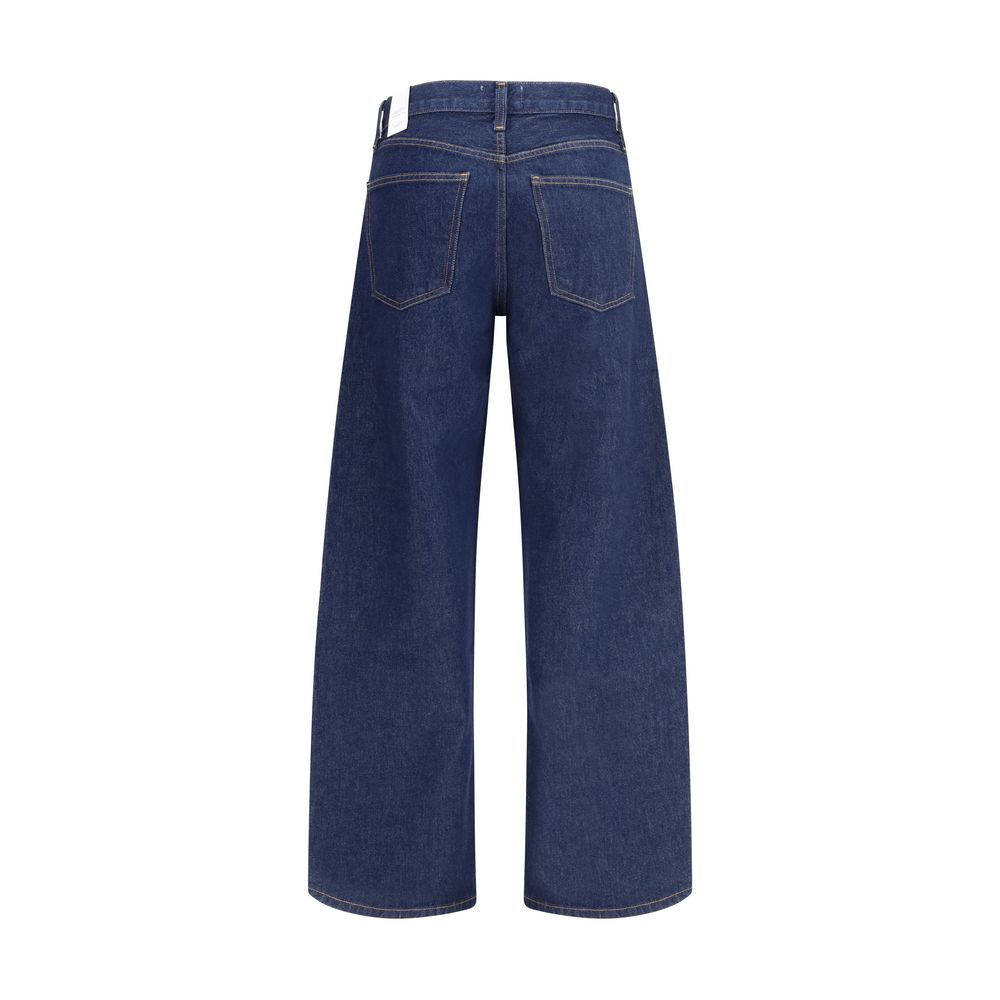 Blue Cotton Jeans Denim