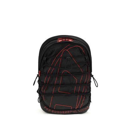 Black Polyester Backpack