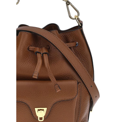 Brown Calf Leather Bos Taurus Backet Bag