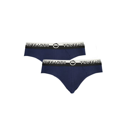 Blu Cotton Men Underwear