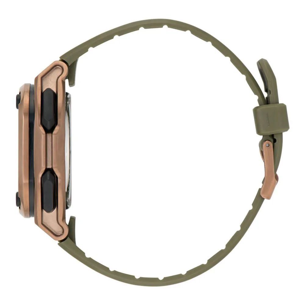 Bicolor Synthetic Sport Watch