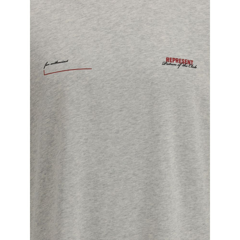 Gray Cotton T-Shirt