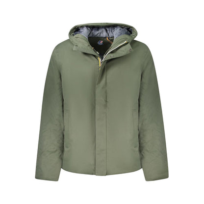 Verde Polyester Men Jacket