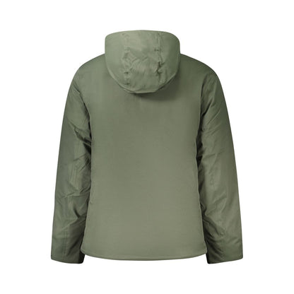 Verde Polyester Men Jacket
