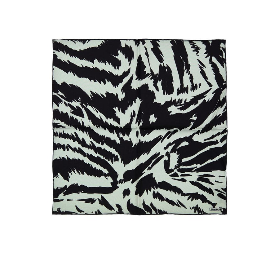 Gray Silk Pocket Square