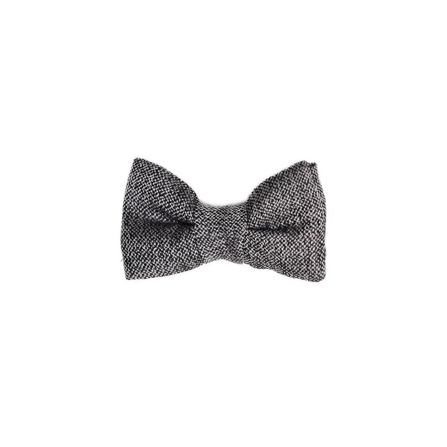 Gray Silk Bowtie