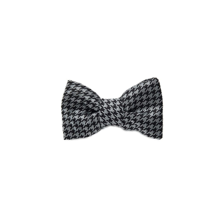 Gray Silk Bowtie