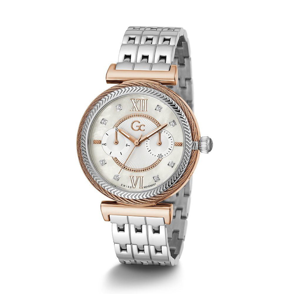 Gray Stainless Steel Dress Watch