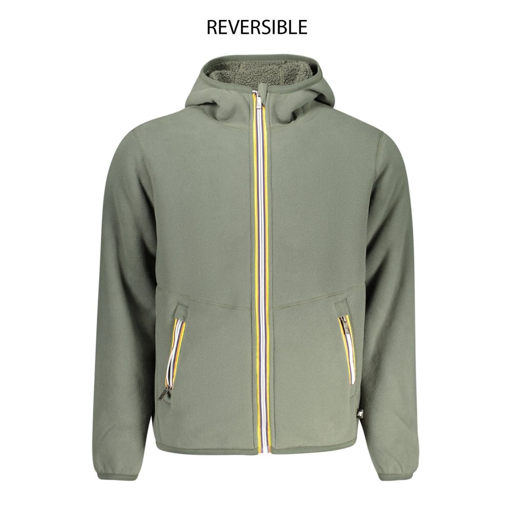 Verde Polyester Men's Reversible Jacket