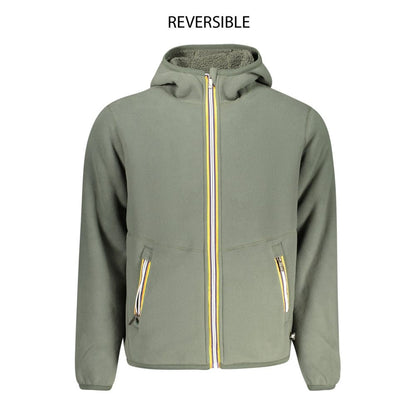 Verde Polyester Men's Reversible Jacket