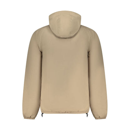 Beige Poliammide Men's Jacket