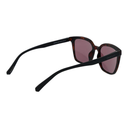 Brown Stainless Steel Sunglasses