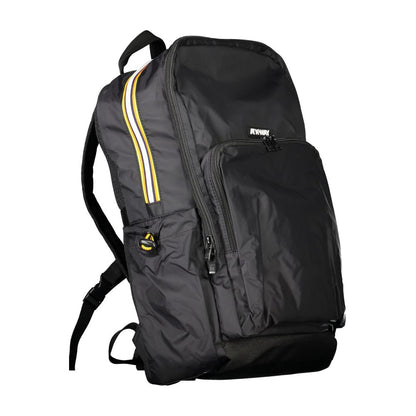 Black Poliammide Men Backpack