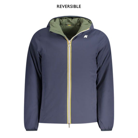 Blue Nylon Men's Jacket