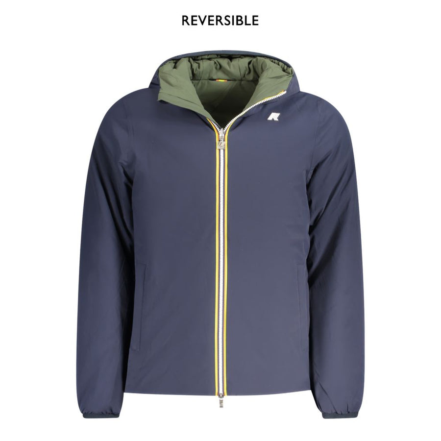 Blue Nylon Men's Jacket