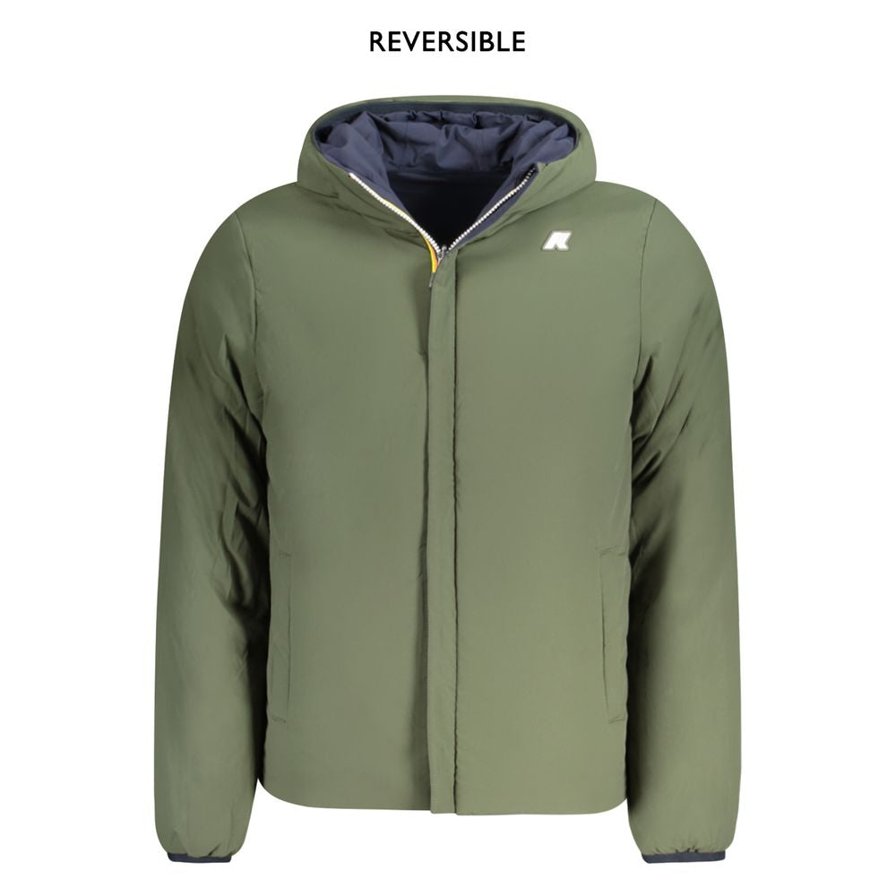 Blue Nylon Men's Jacket