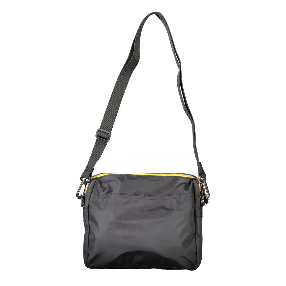 "Black Poliammide Women Bag with Adjustable Shoulder Strap"