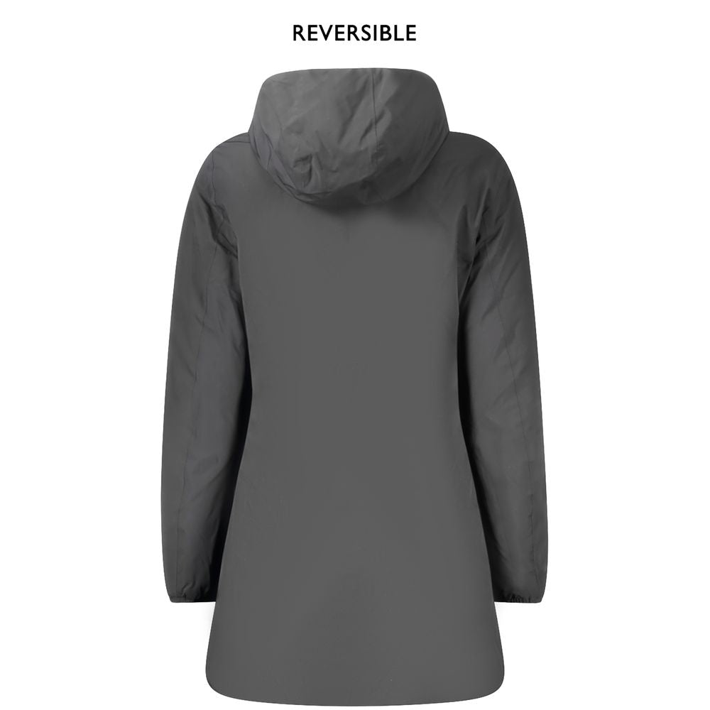 Black Nylon Women Jacket