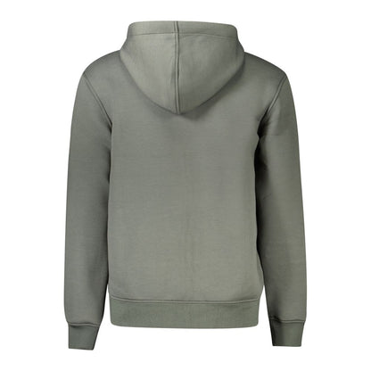 Green Polyester Men's Jacket