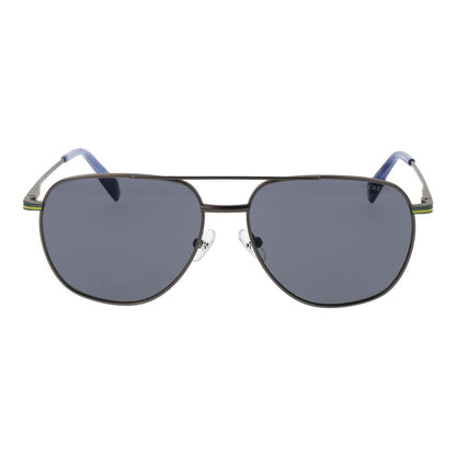 Gray Metal Sunglasses