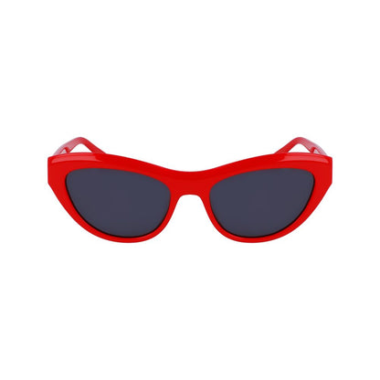 Red Acetate Sunglasses