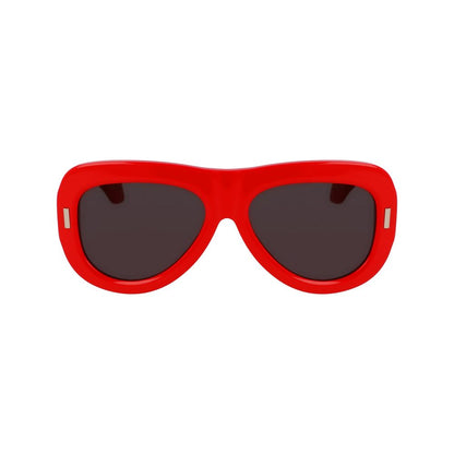 Red Acetate Sunglasses