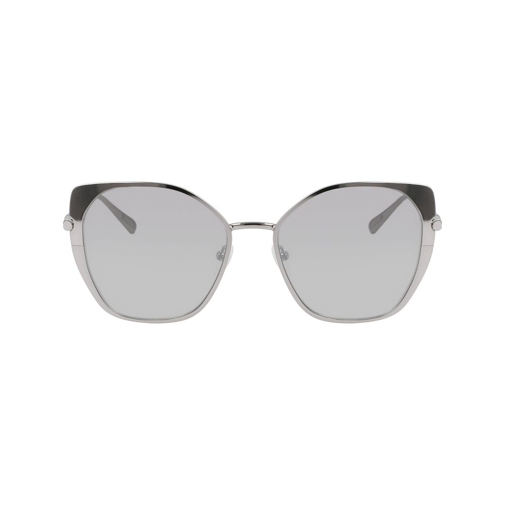 Gray Metal Sunglasses