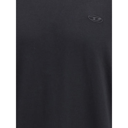 Black Cotton T-Shirt