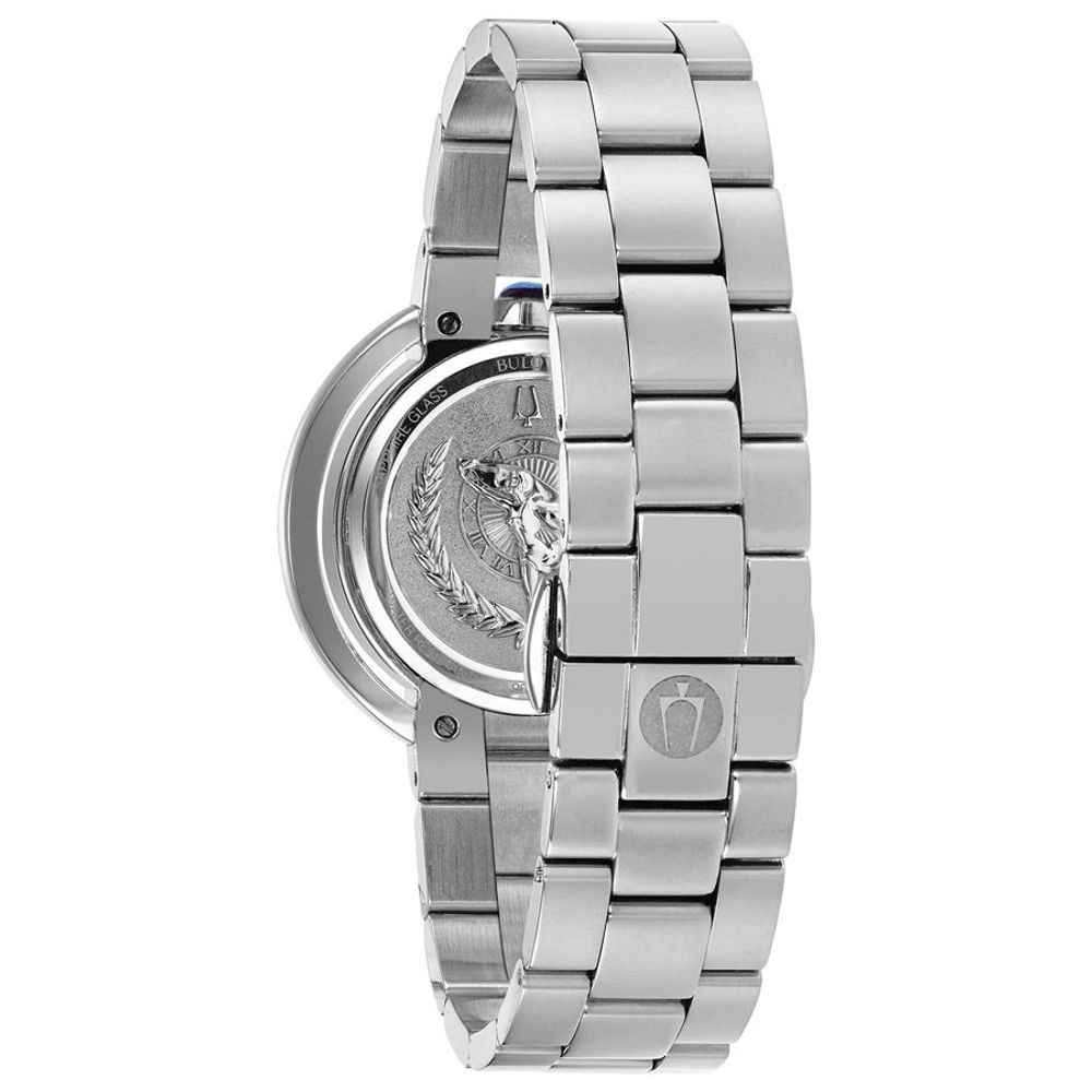 Gray Stainless Steel Dress Watch