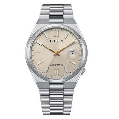 Gray Stainless Steel Dress Watch
