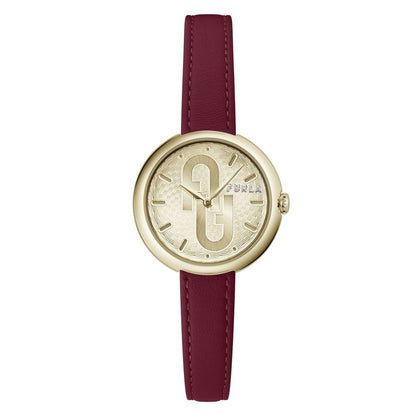 Multicolor Leather Dress Watch