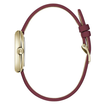 Multicolor Leather Dress Watch