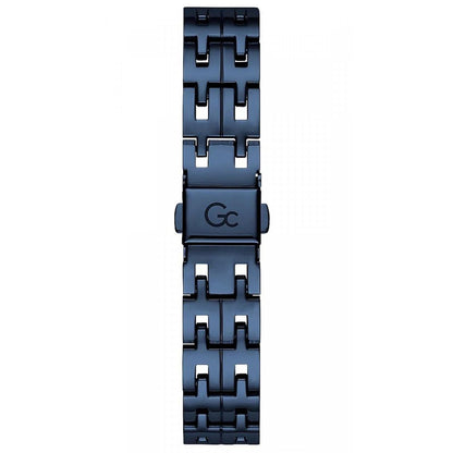 Blue Stainless Steel Dress Watch