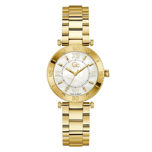 Gold Stainless Steel Dress Watch