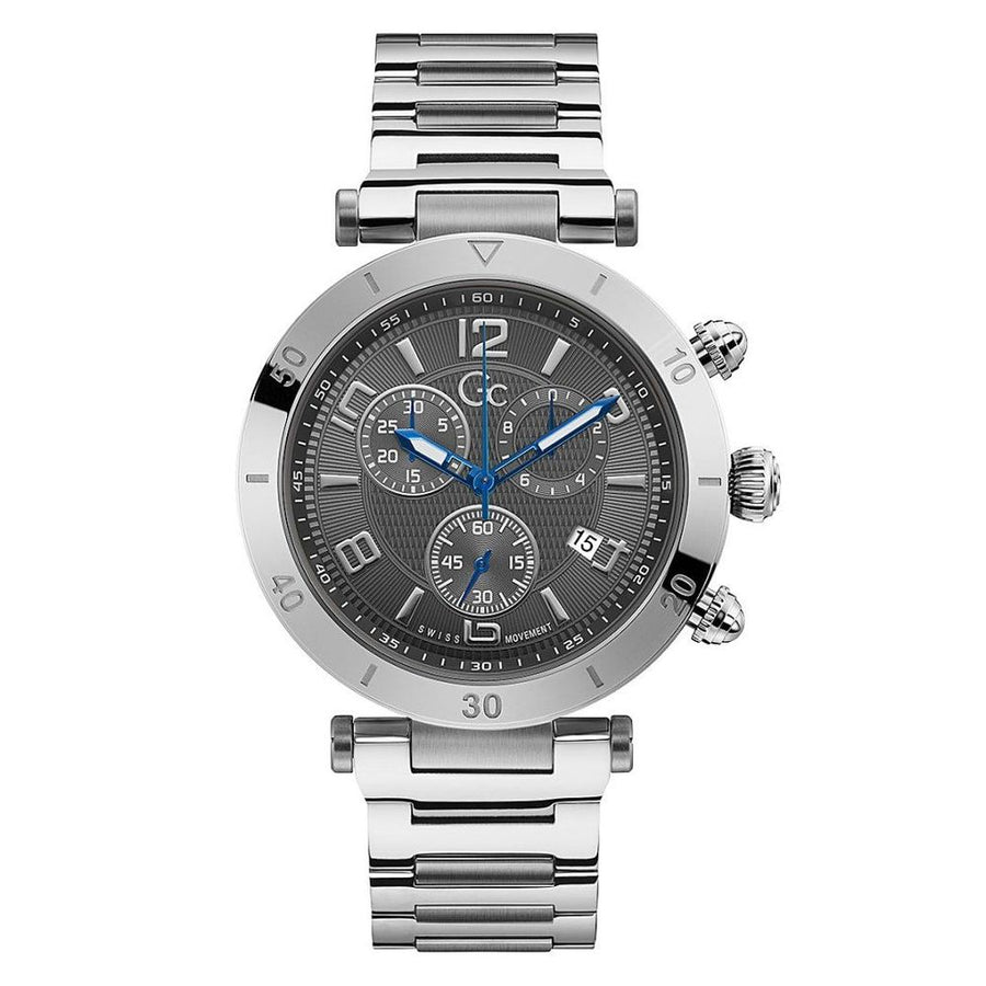 Gray Stainless Steel Bracelet Watch